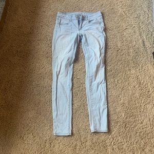 American Eagle Light Wash jegging